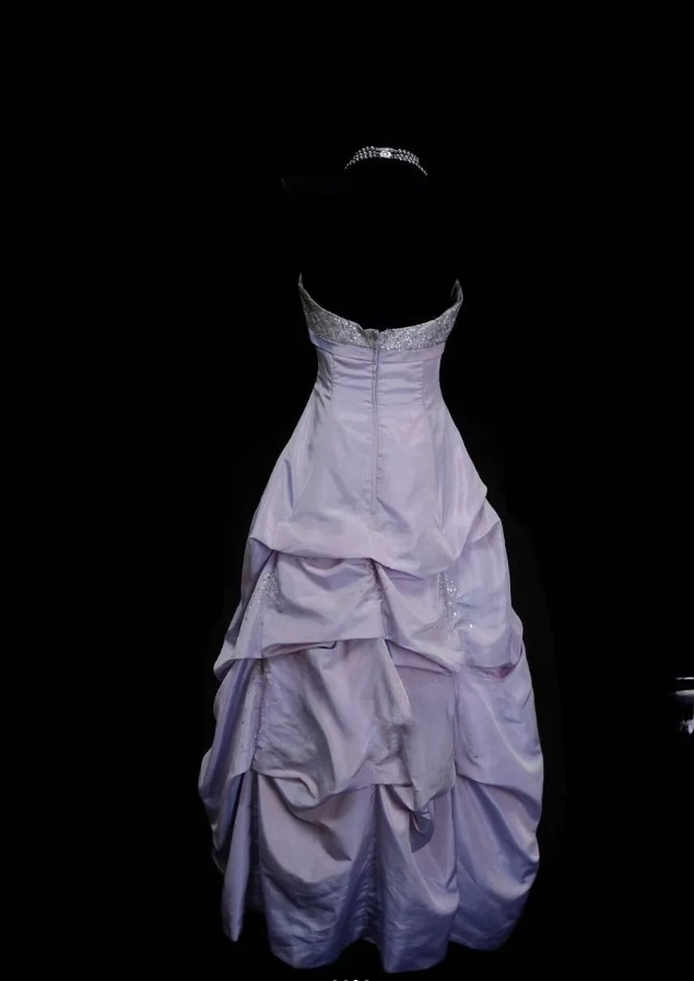 Cute Lilac Quinceanera Dresses Halter A-Line Birthday Dresses Satin Sleeveless Long Prom Dresses ED06102