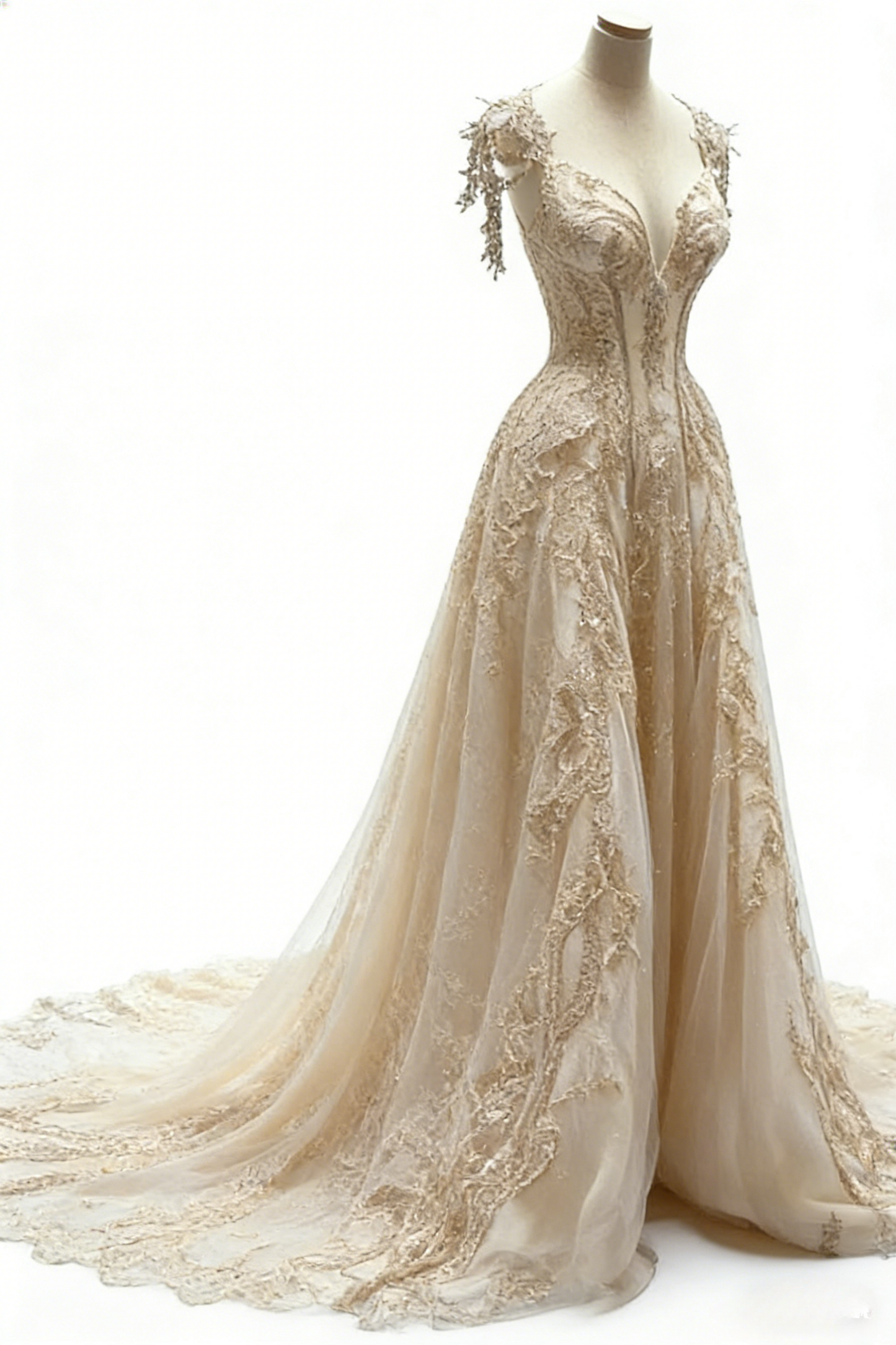 Gorgeous A-Line Long Prom Dresses Applique Tulle Sleeveless Evening Dresses Sweetheart Birthday Dresses ED06257