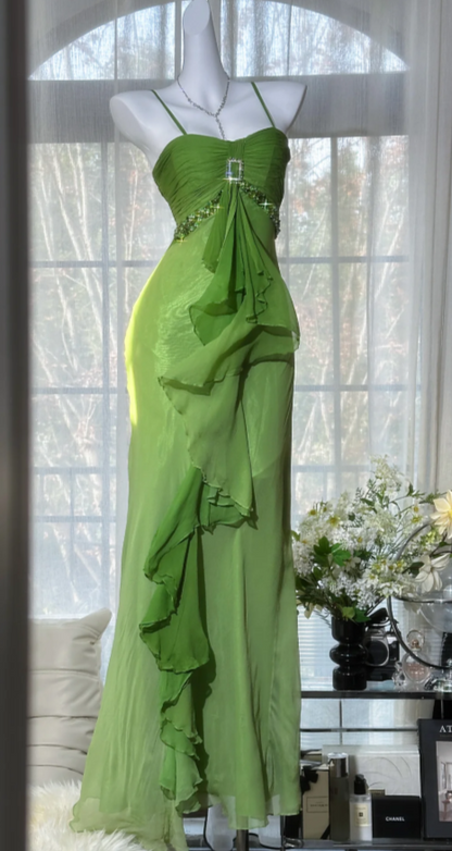 Wunderschönes dunkelolivgrünes herzförmiger Ausschnitt A-Linie Satin Tüll Kurzes Ballkleid Homecoming-Kleid ED02575