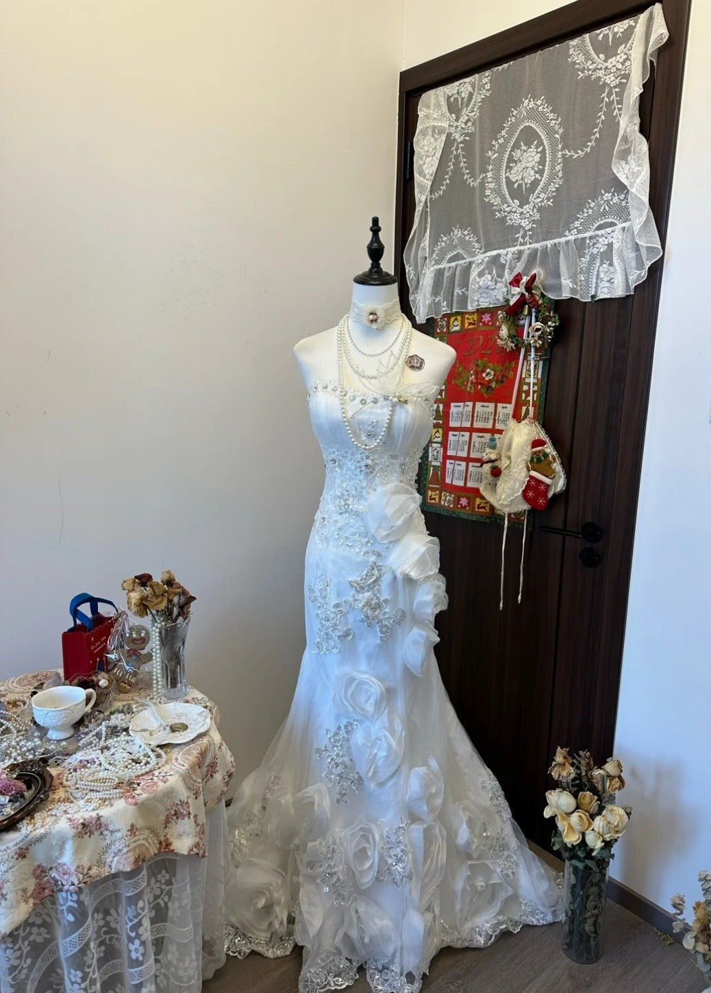 Robes d'anniversaire élégantes bleu dégradé, col en V, paillettes, mousseline, fourreau, robes de bal, robes de soirée ED04456