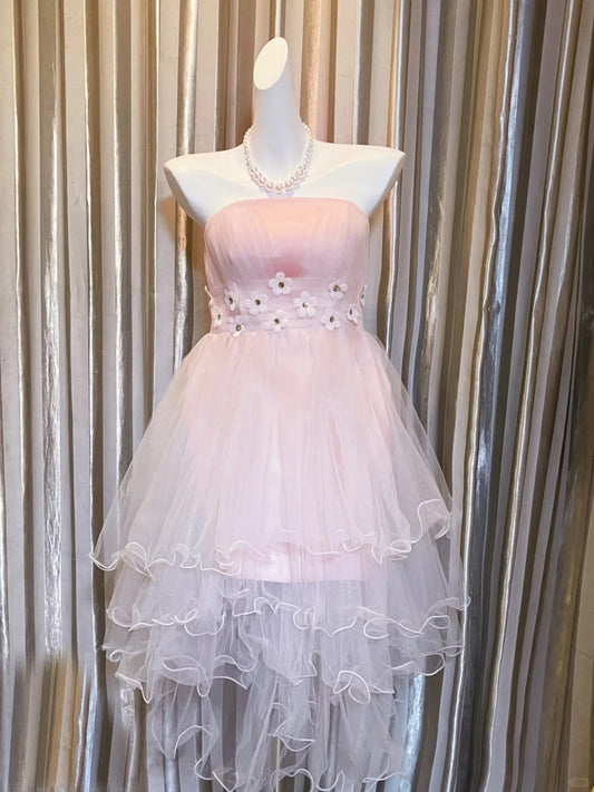 Wunderschönes dunkelolivgrünes herzförmiger Ausschnitt A-Linie Satin Tüll Kurzes Ballkleid Homecoming-Kleid ED02575