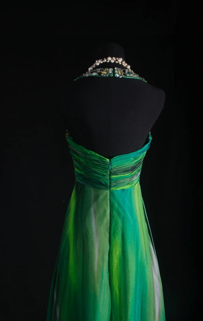 Wunderschönes dunkelolivgrünes herzförmiger Ausschnitt A-Linie Satin Tüll Kurzes Ballkleid Homecoming-Kleid ED02575