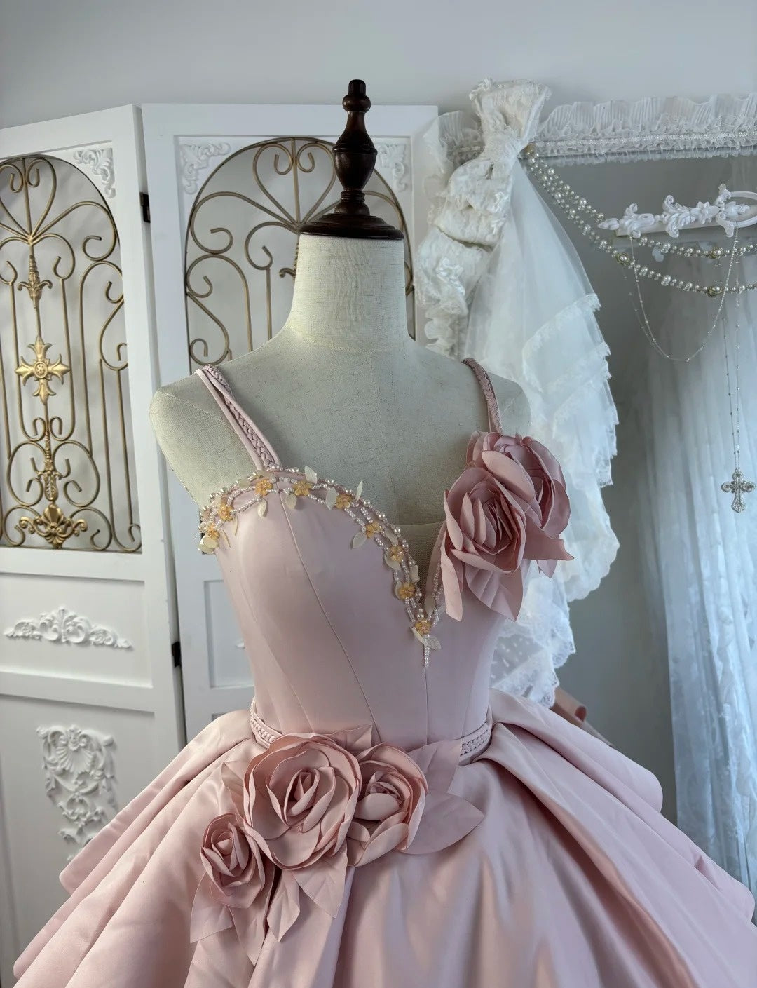 Robes d'anniversaire élégantes bleu dégradé, col en V, paillettes, mousseline, fourreau, robes de bal, robes de soirée ED04456