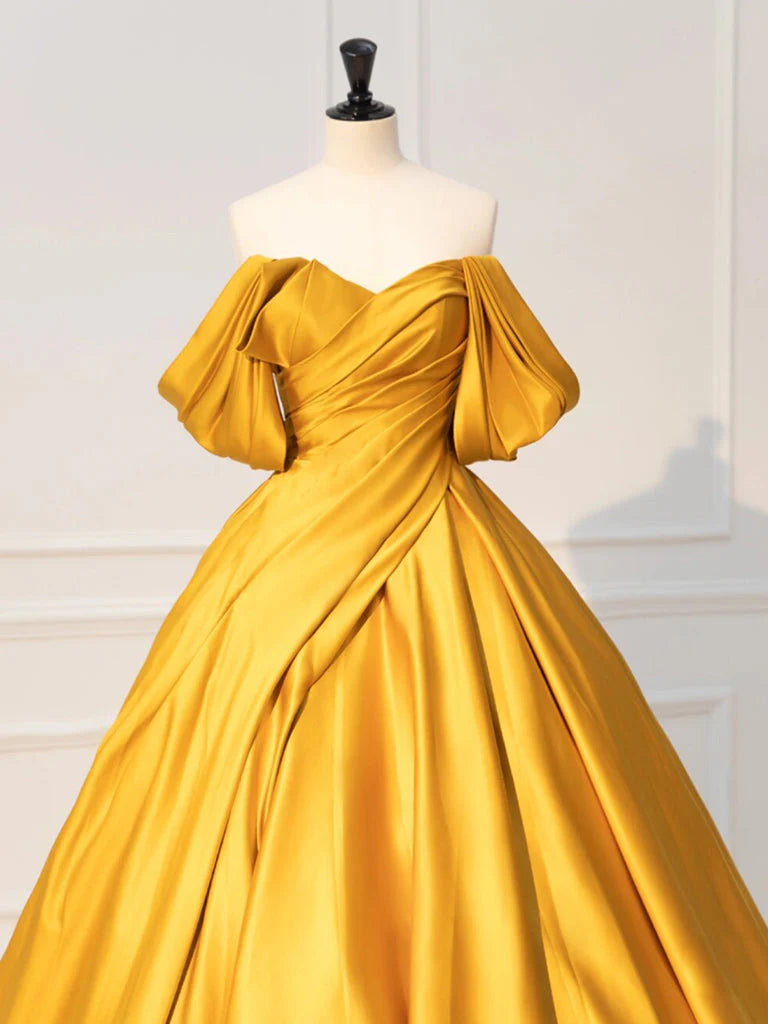 A-Linie Tüll Spitze Weiß/Blau Langes Ballkleid, Weiß/Blau Langes Abendkleid ED067