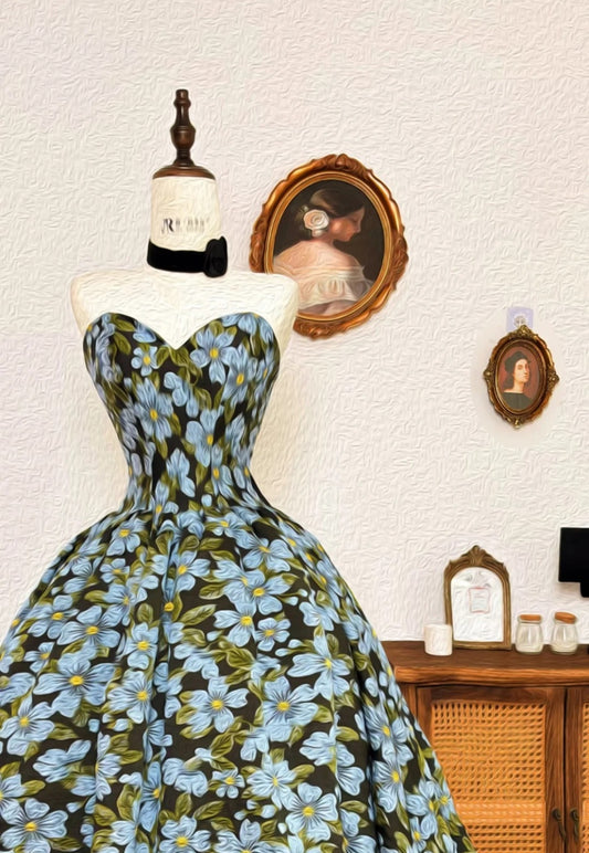 Robes d'anniversaire élégantes bleu dégradé, col en V, paillettes, mousseline, fourreau, robes de bal, robes de soirée ED04456