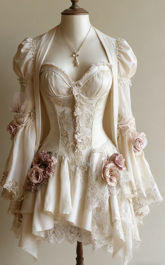 Chic White Prom Dress Chiffon Sweetheart A-Line Evening Dress ED06948