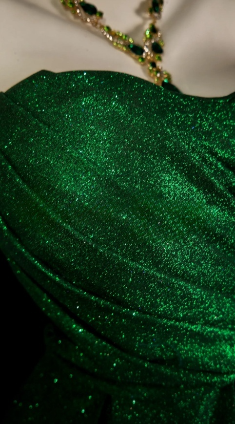Robe de bal vert féerique en satin, décolleté cœur, coupe trapèze, robe d'anniversaire sans manches, robe de soirée ED07131
