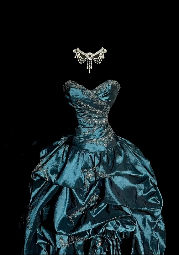 Langes, türkisfarbenes Ballkleid mit Herzausschnitt und A-Linien-Schnitt, Satin-Abendkleid mit Perlenbesatz ED07336