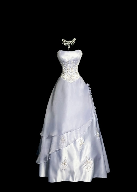 Pale Purple Prom Dress  Strapless A-Line Long Evening Dress Satin Sleeveless Formal Dress ED07650