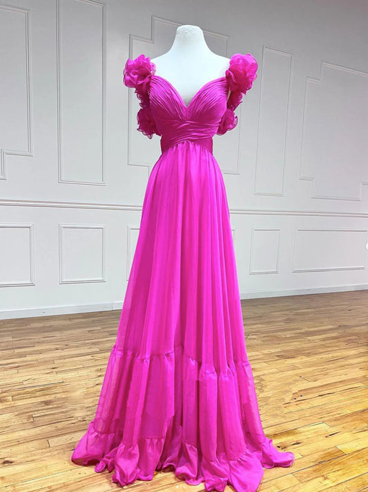 Robe de bal longue dos nu coupe trapèze, robe de soirée longue rouge ED0774