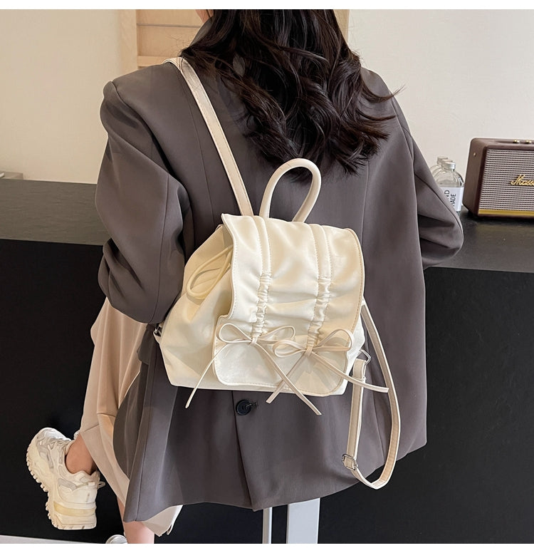 Preppy-Rucksack im Ballettstil mit Schleife ED0781
