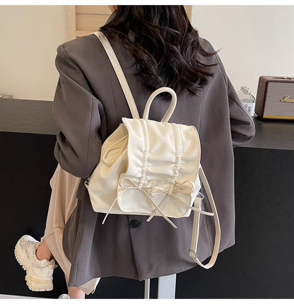 Preppy-Rucksack im Ballettstil mit Schleife ED0781