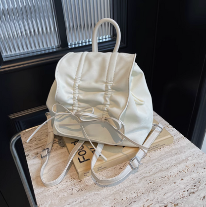 Preppy-Rucksack im Ballettstil mit Schleife ED0781