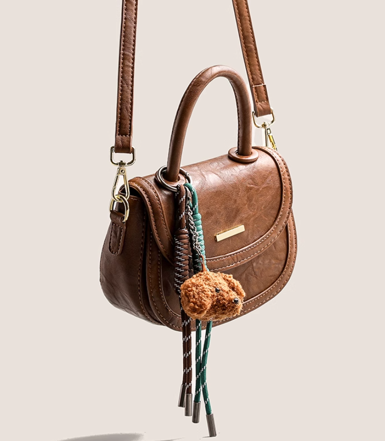 Retro vielseitige Satteltasche Umhängetasche ED0787
