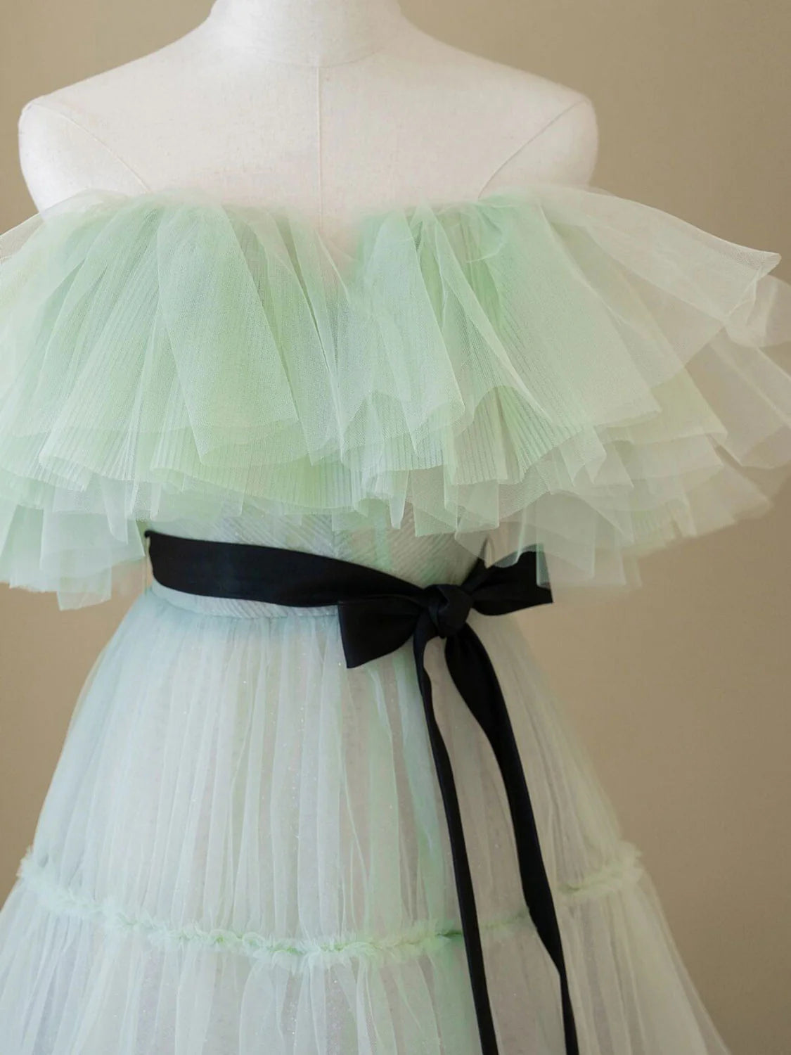 Robe de bal longue verte Aline, robe de soirée formelle à épaules dénudées, longue et verte, ED0818