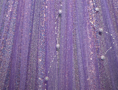 Purple sweetheart neck long prom dress purple formal party dress ED0822