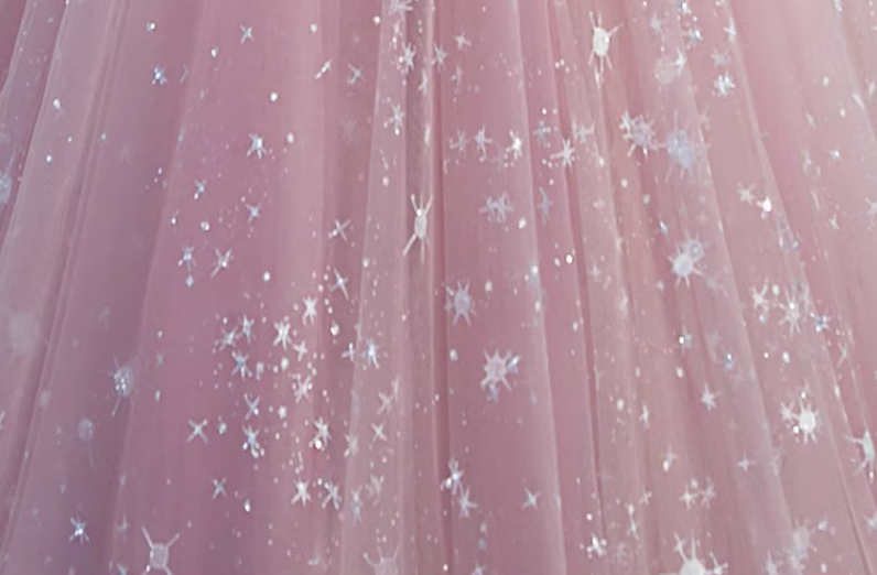 Robe de bal longue en tulle velours rose simple, robe de soirée rose ED0845