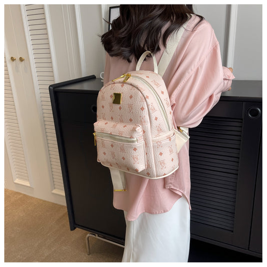 Petit sac à dos de voyage en cuir ED0850