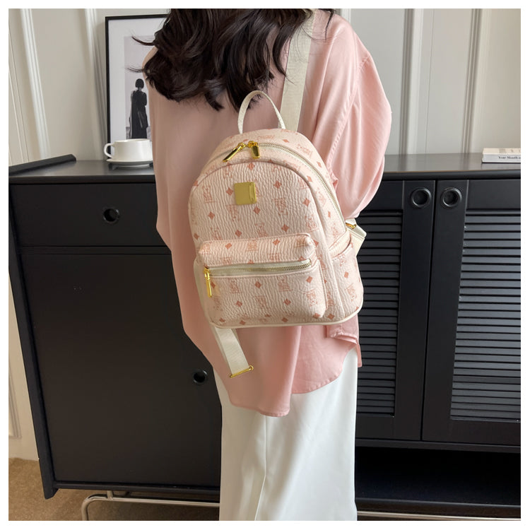 Petit sac à dos de voyage en cuir ED0850