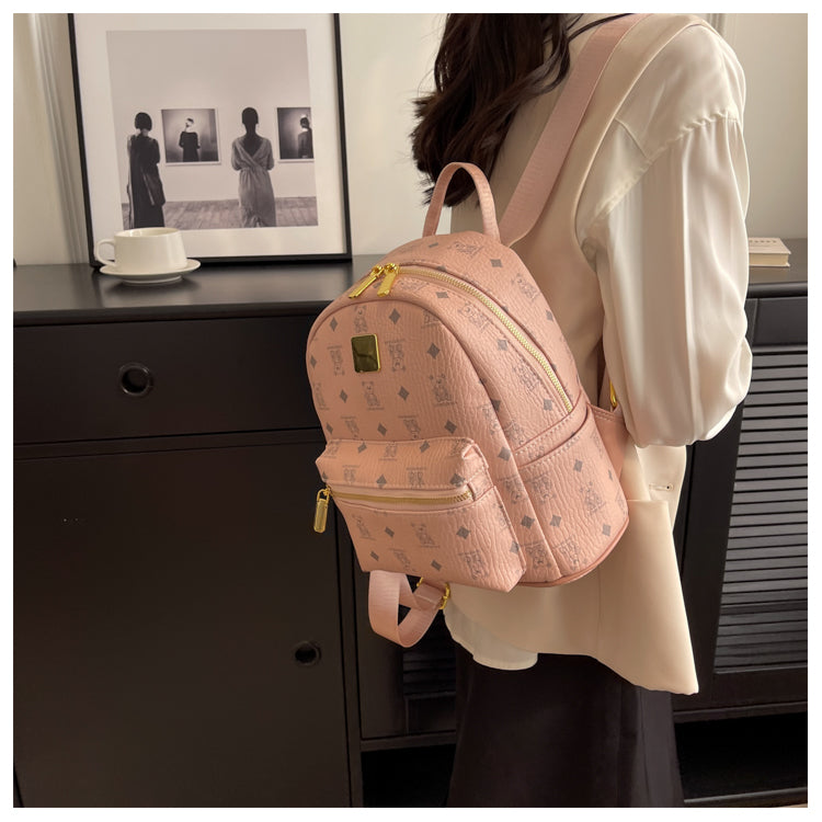 Petit sac à dos de voyage en cuir ED0850