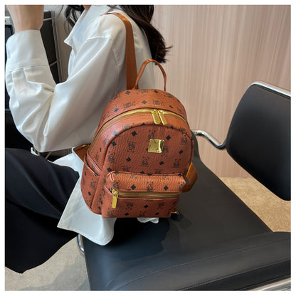 Petit sac à dos de voyage en cuir ED0850