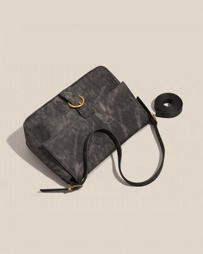 Retro versatile commuter handbag shoulder crossbody bag ED0856