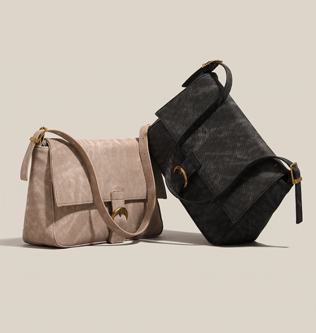 Retro versatile commuter handbag shoulder crossbody bag ED0856
