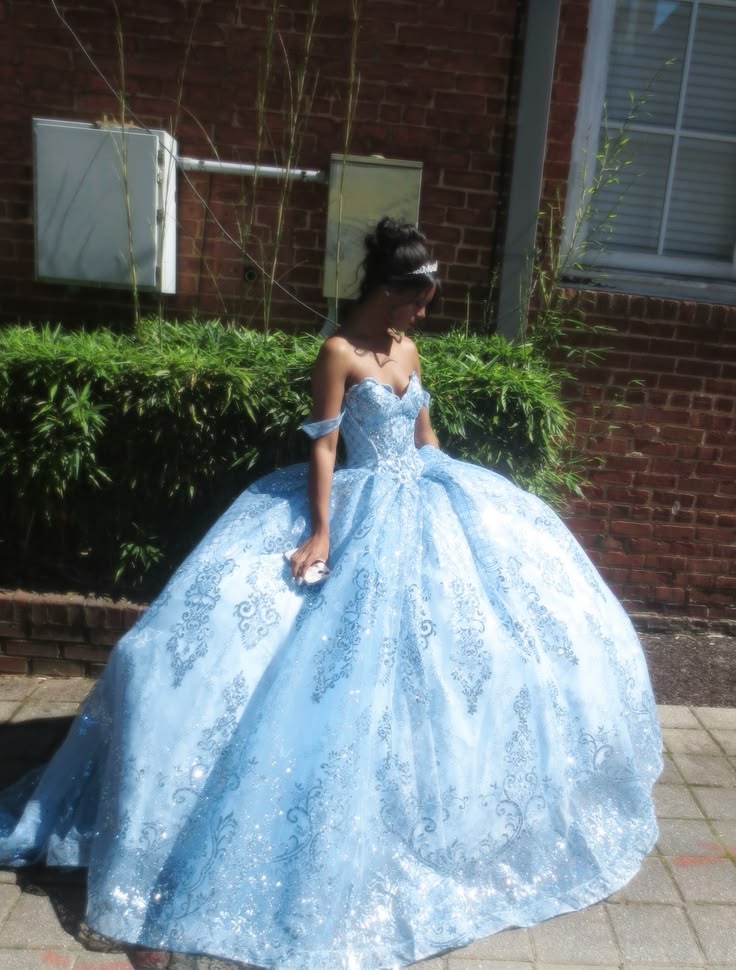 Fairy Off-shoulder Ball Gown Quinceanera Dress Tulle Applique Long Prom Dress Pink Sweet 16 Dress ED08681