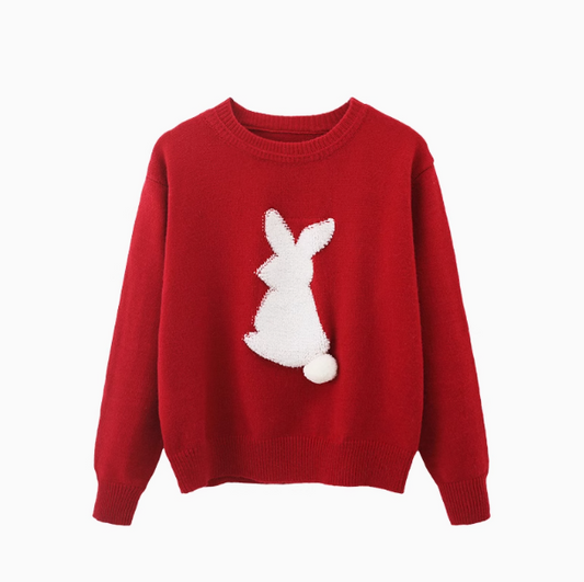 Hasen-Weihnachtspullover ED0869