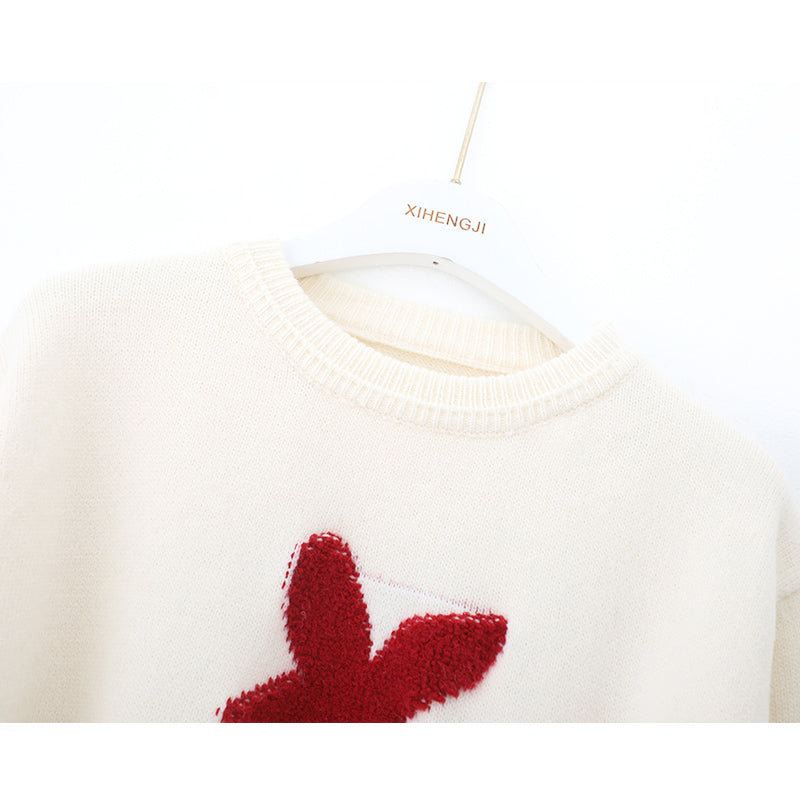 Hasen-Weihnachtspullover ED0869