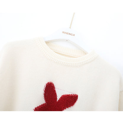 Hasen-Weihnachtspullover ED0869
