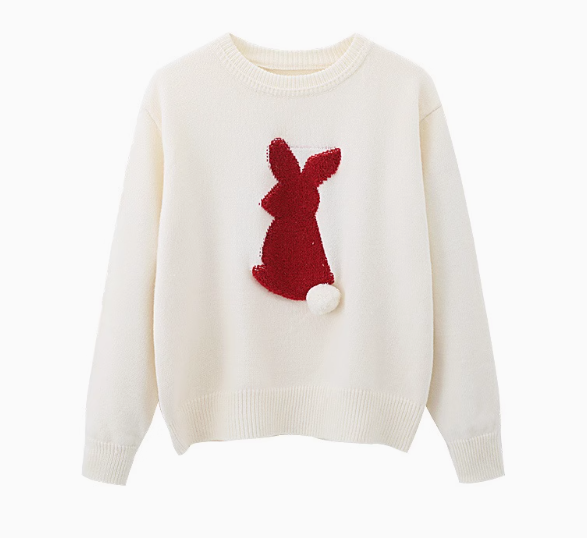 Hasen-Weihnachtspullover ED0869