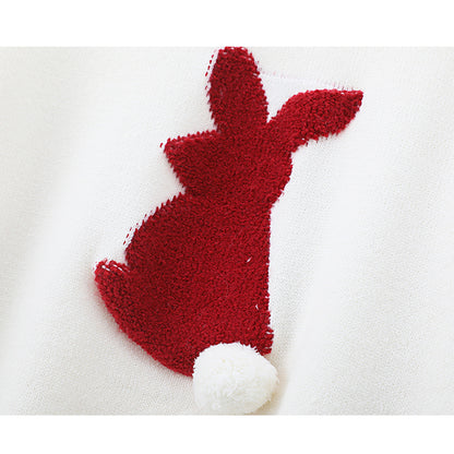 Hasen-Weihnachtspullover ED0869