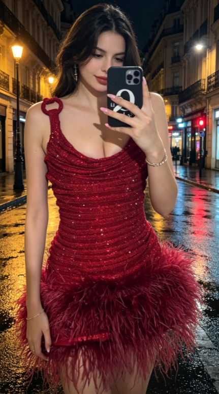Robe de soirée sexy fourreau en tulle bordeaux pour anniversaire et remise de diplôme ED08880