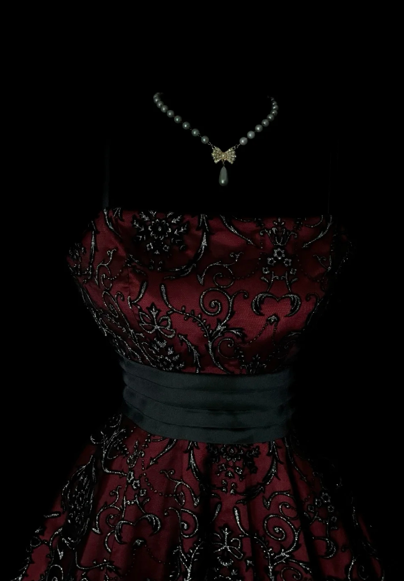 Vintage Burgundy Hoco Dress Strapless A-Line Birthday Dress Tulle Party Dress ED09046
