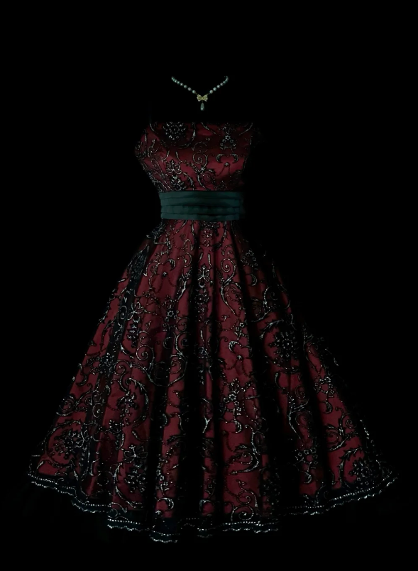 Vintage Burgundy Hoco Dress Strapless A-Line Birthday Dress Tulle Party Dress ED09046