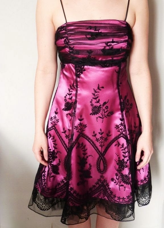 Vintage Burgundy Hoco Dress Straps A-Line Dress for Party Chiffon Beaded Birthday Dress ED09301