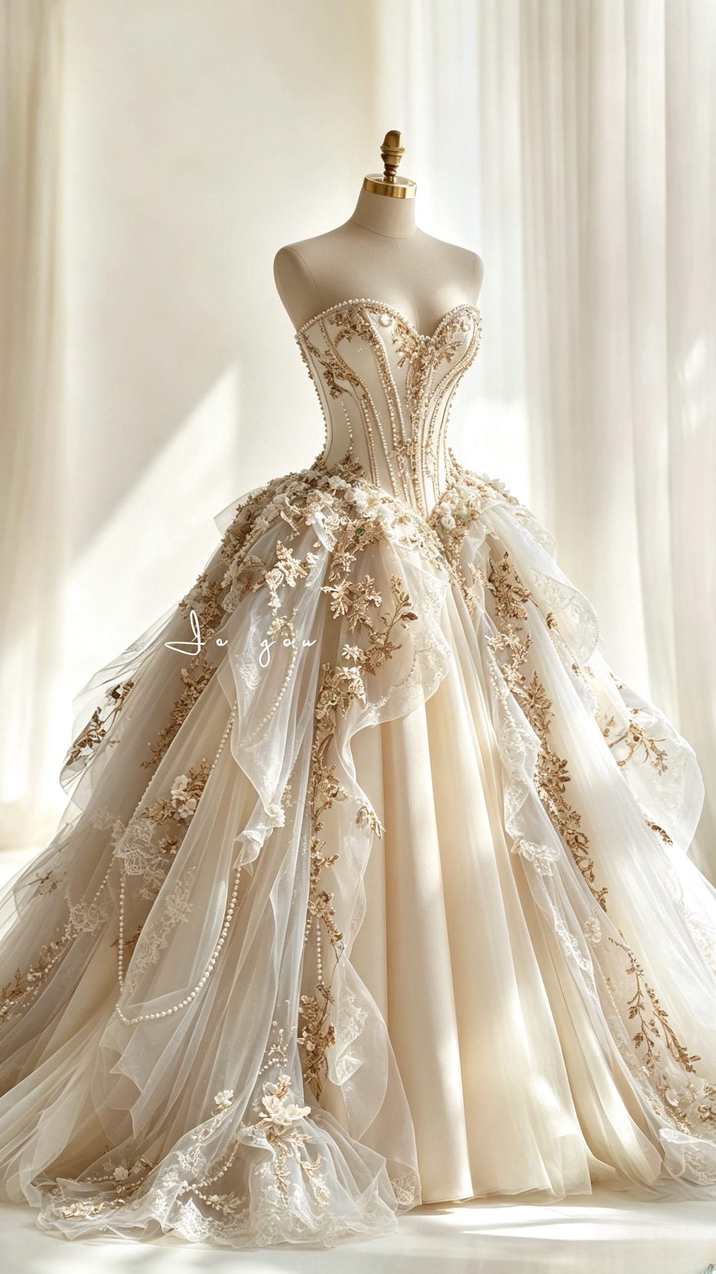 Gorgeous Ivory Sweet 16 Dress Sweetheart Ball Gown Quinceanera Dress Applique Tulle Prom Dress ED09316
