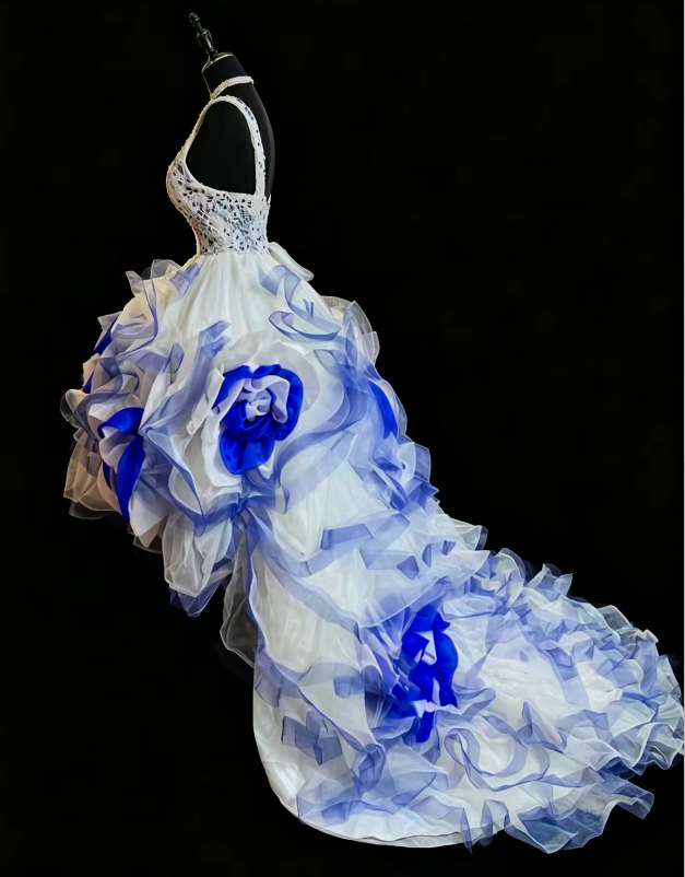 Elegant White Short Homecoming Dress One-shoulder A-Line Tulle Birthday Dress ED09498