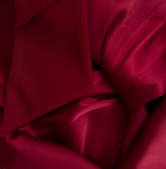 Burgunderrotes A-Linien-Abendkleid mit Spaghettiträgern, kurzes Homecoming-Kleid, ED0958