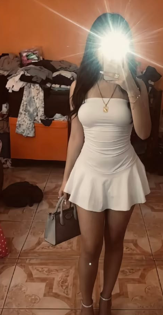 Sexy White Short Homecoming Dress Sheath Birthday Dress Chiffon Dress for Party  ED09674