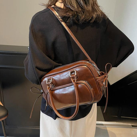 Lässiger Retro-Rucksack, Handtasche ED0979