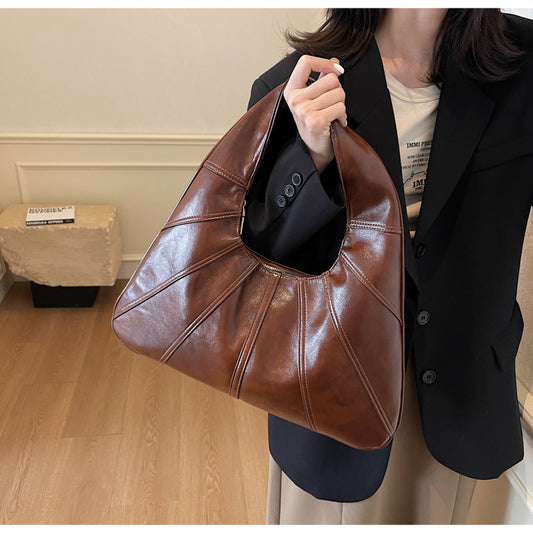 Retro-Knödeltasche Pendler-Umhängetasche ED0980