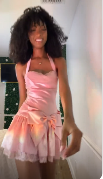 Cute Pink Short Homecoming Dress A-Line Satin Birthday Dress ED09916