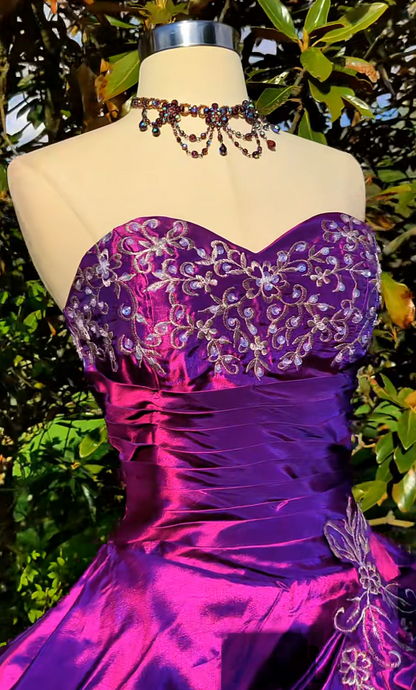 Glamouröses weißes Abendkleid Scheide Chiffon Ballkleid ED10105