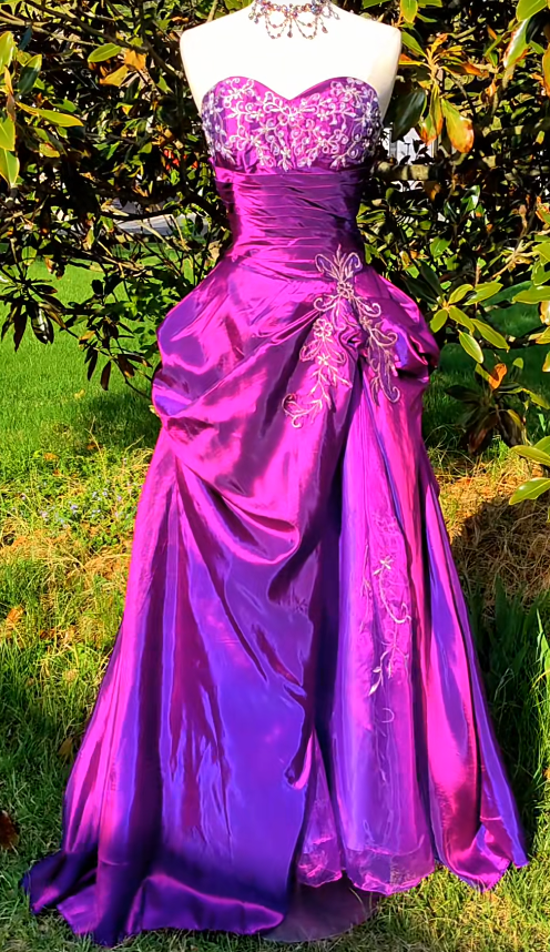 Glamours White Evening Dress Sheath Chiffon Prom Dress ED10105