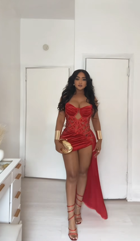 Fashion Red Short Homecoming Dress Satin Sheath Semi-Formal Dress ED10176