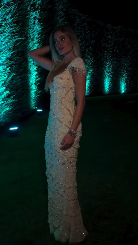 Elegantes weißes Abschlussballkleid, Etui-Stil, Tüll, Perlenstickerei, Abendkleid ED10196