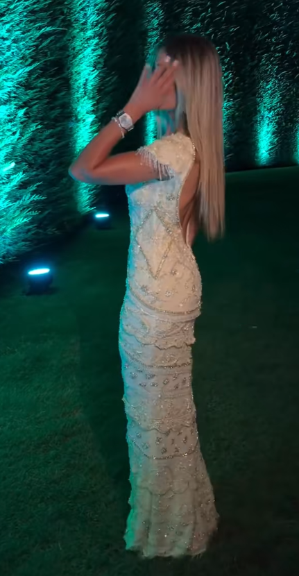 Elegantes weißes Abschlussballkleid, Etui-Stil, Tüll, Perlenstickerei, Abendkleid ED10196
