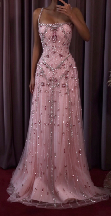 Robe de soirée chic blanche en mousseline perlée coupe trapèze ED10198